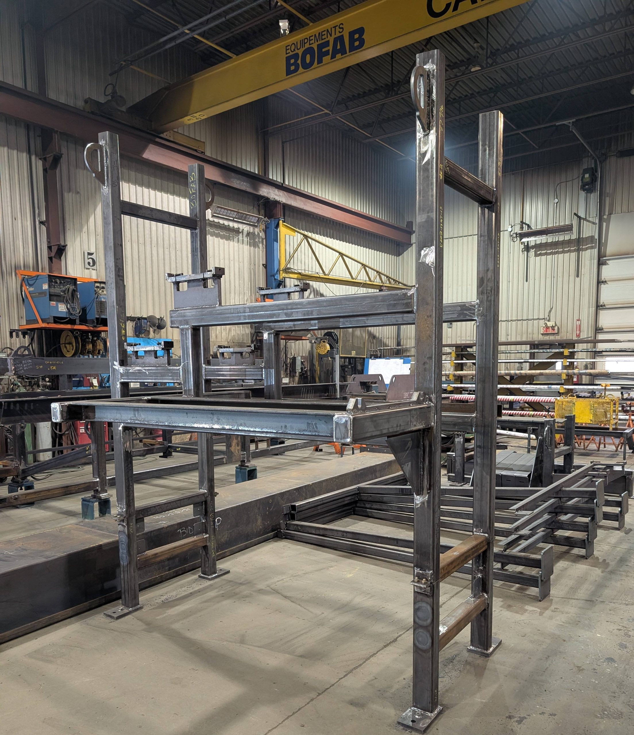 Fabrication mécano-soudée Industries Bofab Chicoutimi